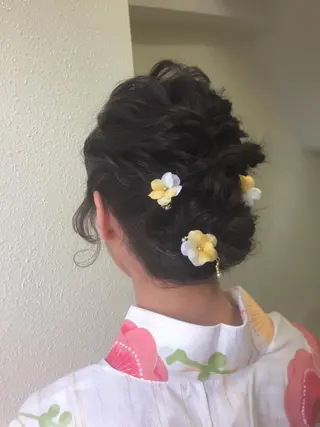 ヘアアレンジ Sola by  little所属・クボキ サヤのヘアスタイル