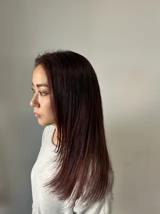 ロング 相澤 拳のヘアスタイル