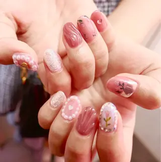 ネイル revia所属・ERI Nailistのネイルデザイン