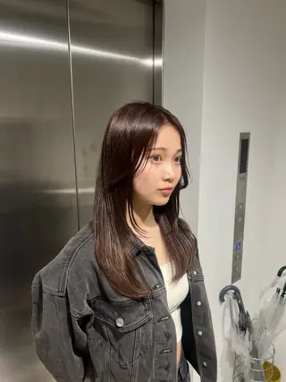 ロング カラー レイヤー/透明感 カラー🌿KANTAのヘアスタイル