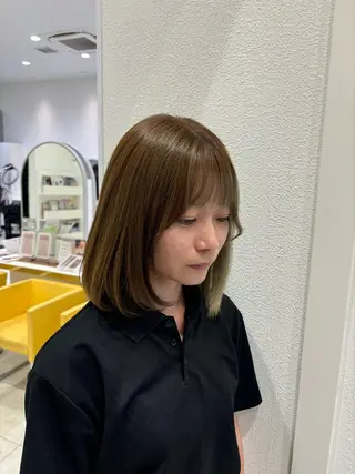 ミディアム 🩶米澤 美月🩶のヘアスタイル