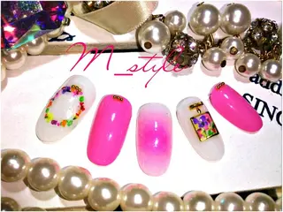 ネイル 下妻市ﾈｲﾙｻﾛﾝ M_styleのネイルデザイン