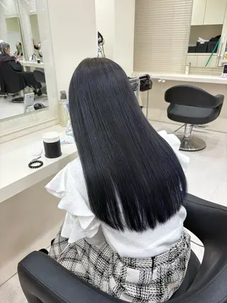 セミロング カラー 💟RINNA 艶カラー💟のヘアスタイル