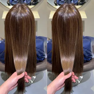 カラー 坂野 美葵のヘアスタイル