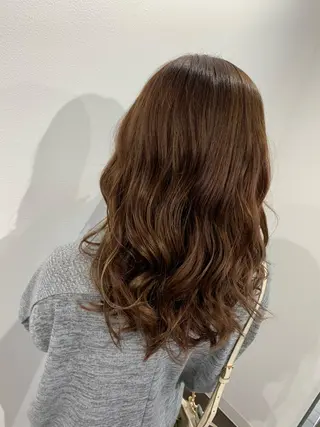 セミロング hair studio PEACE所属・寺本 早希のヘアスタイル