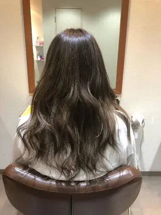 ロング カラー 萩原 凌✄﻿のヘアスタイル