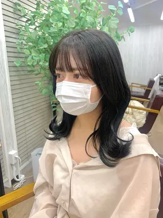 セミロング カラー [toco] Runaのヘアスタイル