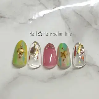 ネイル Hair salon Irie所属・與儀 知佳のネイルデザイン