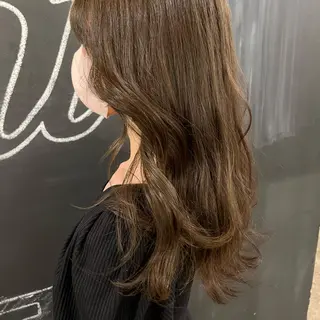 セミロング カラー Rino kanayama所属・Rino 金山 ／ 宮澤 萌のヘアスタイル