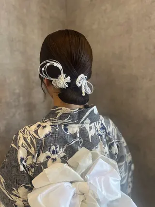 セミロング hair garden root所属・比企 萌々華のヘアスタイル