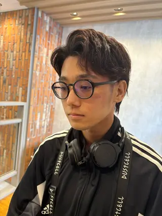 メンズ tokute 片岡心🐥のヘアスタイル