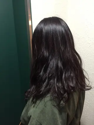 セミロング カラー 💘透明感カラー💘 沖本 将宏のヘアスタイル