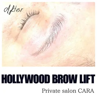 カラー メンズ アイブロウ CARA カーラのマツエク・マツパデザイン