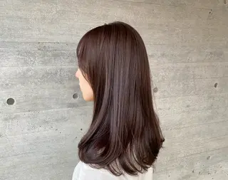 セミロング Kingdom鎌倉所属・透明感カラー/艶髪 /鎌倉/ヤタベケンタのヘアスタイル