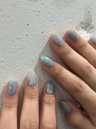 ネイル GO TODAY SHARE SALON 新宿Gratia店所属・RURU nailのネイルデザイン