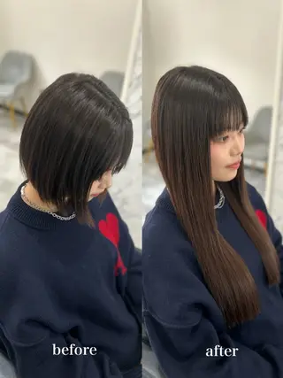 ロング 🩵ララモアナ nazu🩵のヘアスタイル