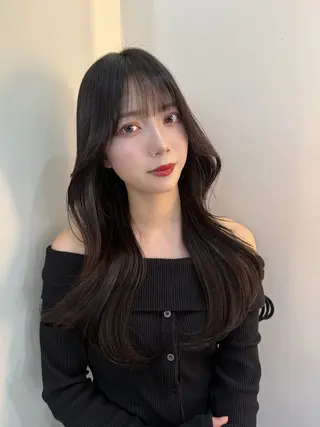 ロング カラー レイヤーカット/ ブリーチカラー/雅人のヘアスタイル