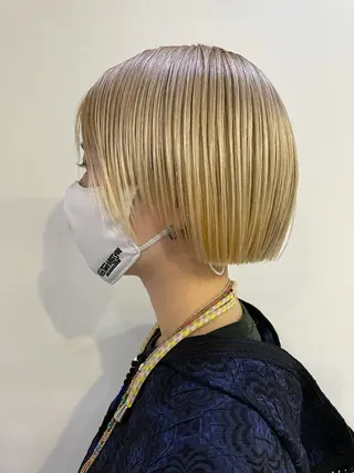 ショート silo所属・silo MOKA 顔周りカット🦦のヘアスタイル