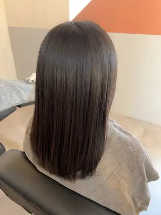 ミディアム ente im所属・上田 あやか🌱髪質改善✨のヘアスタイル