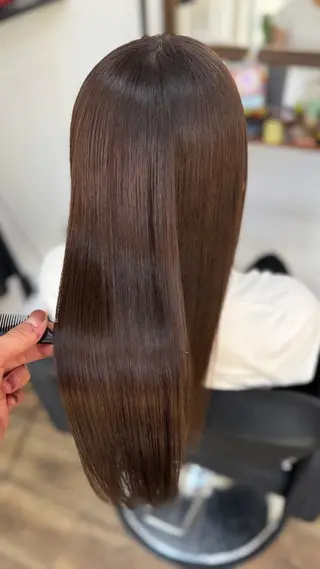 ロング カラー 椎葉 祐也のヘアスタイル