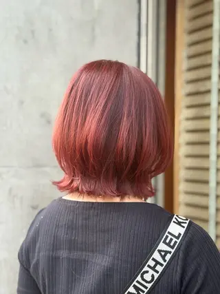 ミディアム 北赤羽/ボブ/レイヤ ー/メンズ/マツオカのヘアスタイル