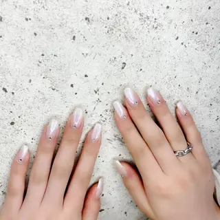 ミディアム カラー パーマ ヘアアレンジ メンズ キッズ ネイル マツエク・マツパ Salon Ｋのネイルデザイン