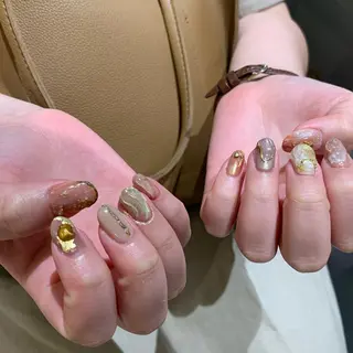 ネイル AO所属・RISAKO 艶髪モテヘア🎀府中のヘアスタイル