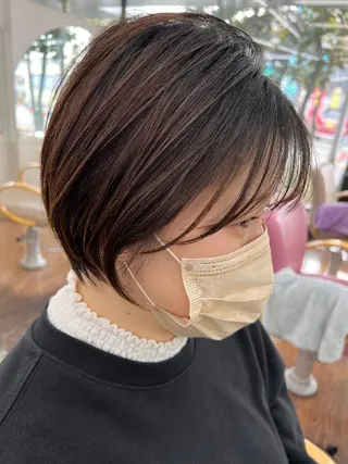 ショート 鶴田 風雅のヘアスタイル