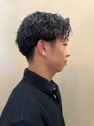 パーマ メンズ SR真美ケ丘所属・齋藤 美空のヘアスタイル