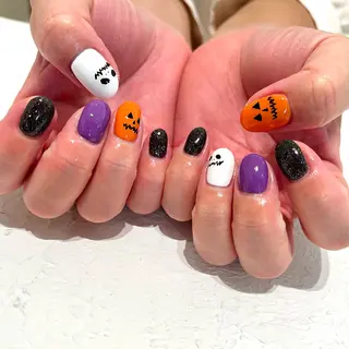 ネイル 四之宮 百花のネイルデザイン