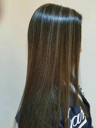 ロング カラー 髪質改善/ハイライト 小林秀樹のヘアスタイル