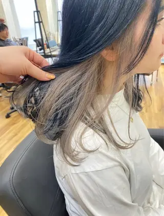 カラー Le'a 谷町🌼 幸村はるひのヘアスタイル
