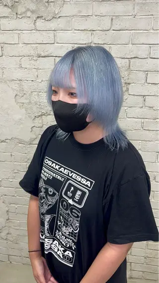 ショート L STUDIO心斎橋店所属・派手髪支持率No1 Eisukeのヘアスタイル