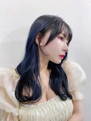 ロング レイヤーカット /透明感カラー西田のヘアスタイル