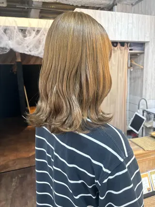 セミロング 透明感/レイヤー /ayaneのヘアスタイル