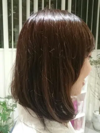 ミディアム カラー LAUGHIEW所属・門野 なつきのヘアスタイル