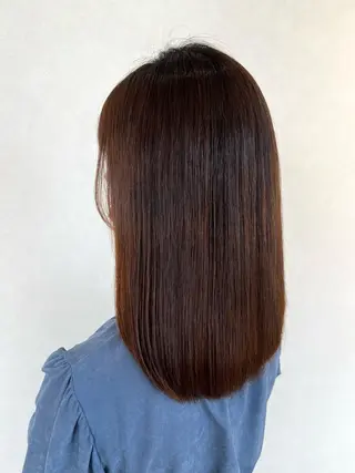 セミロング ショート/白髪ぼかし 君和田若菜のヘアスタイル