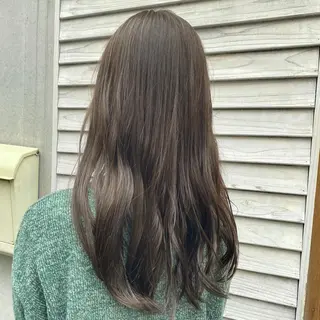 セミロング カラー 🪭risa 暖色/レイヤー🪭のヘアスタイル