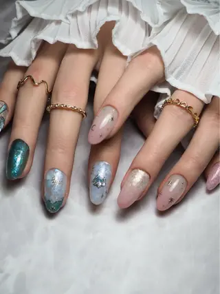 ネイル 7nail所属・なんば7nail YUZUHAのネイルデザイン