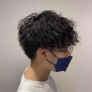 パーマ メンズ メンズ縮毛矯正 ♠️店長下平隼人のヘアスタイル