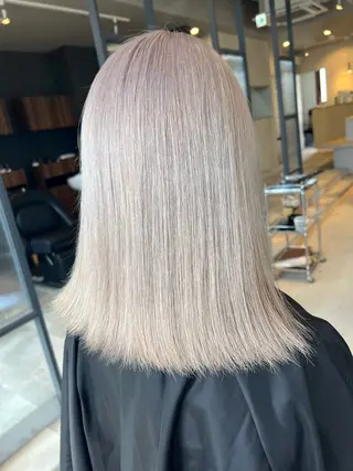 ミディアム カラー Lia所属・皆木 智晴のヘアスタイル