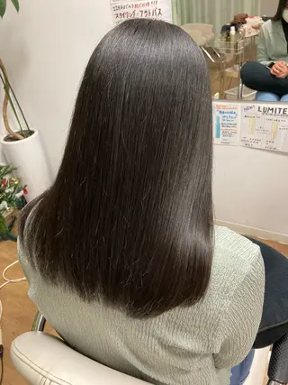 セミロング パーマ Natural KeEのヘアスタイル