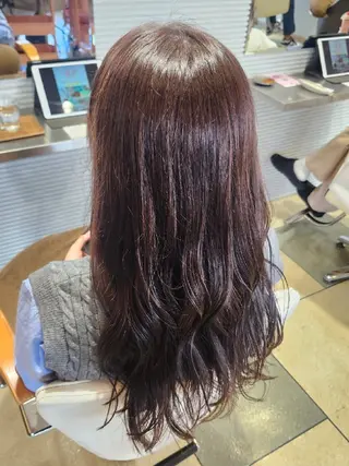 ロング 暖色カラー/髪質改善 /メンズ🧡莉南のヘアスタイル