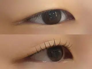 マツエク・マツパ 岡本葵子カットモデル ┊束感マツエクのマツエク・マツパデザイン