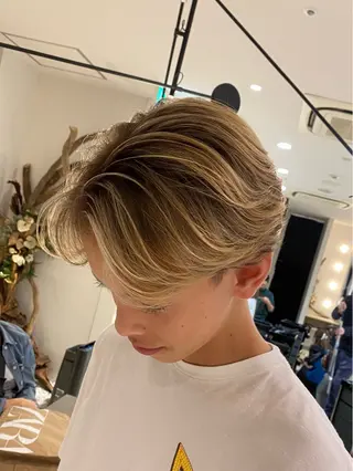 カラー メンズ WARREN TRICOMI NEWYORK所属・男女二刀流🔥/ 表参道/SOUTAのヘアスタイル