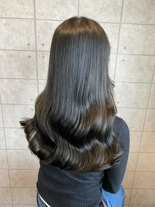 ロング カラー knock【ノック】所属・烏丸韓国ヘア🇰🇷 ayaka🎀のヘアスタイル