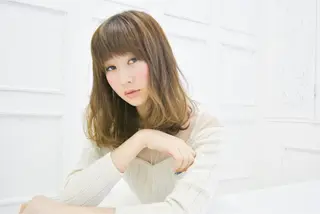 ミディアム 縮毛矯正/髪質改善 主税巧一のヘアスタイル