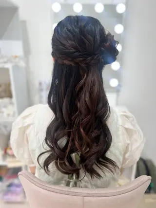 ロング ヘアセット/金山 佐野 妃都美のヘアスタイル