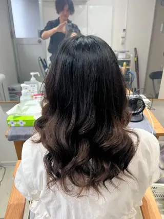 セミロング ヘアアレンジ 山室 敬義のヘアスタイル