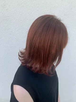 ミディアム カラー Dali 若松　朋美のヘアスタイル